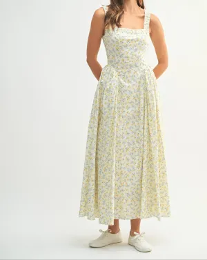 Veronica Floral Midi Dress