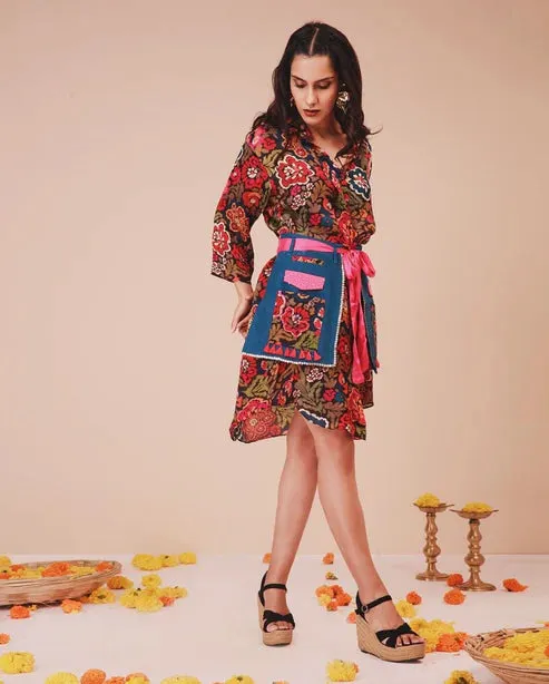Vibrant Floral Waist Harness
