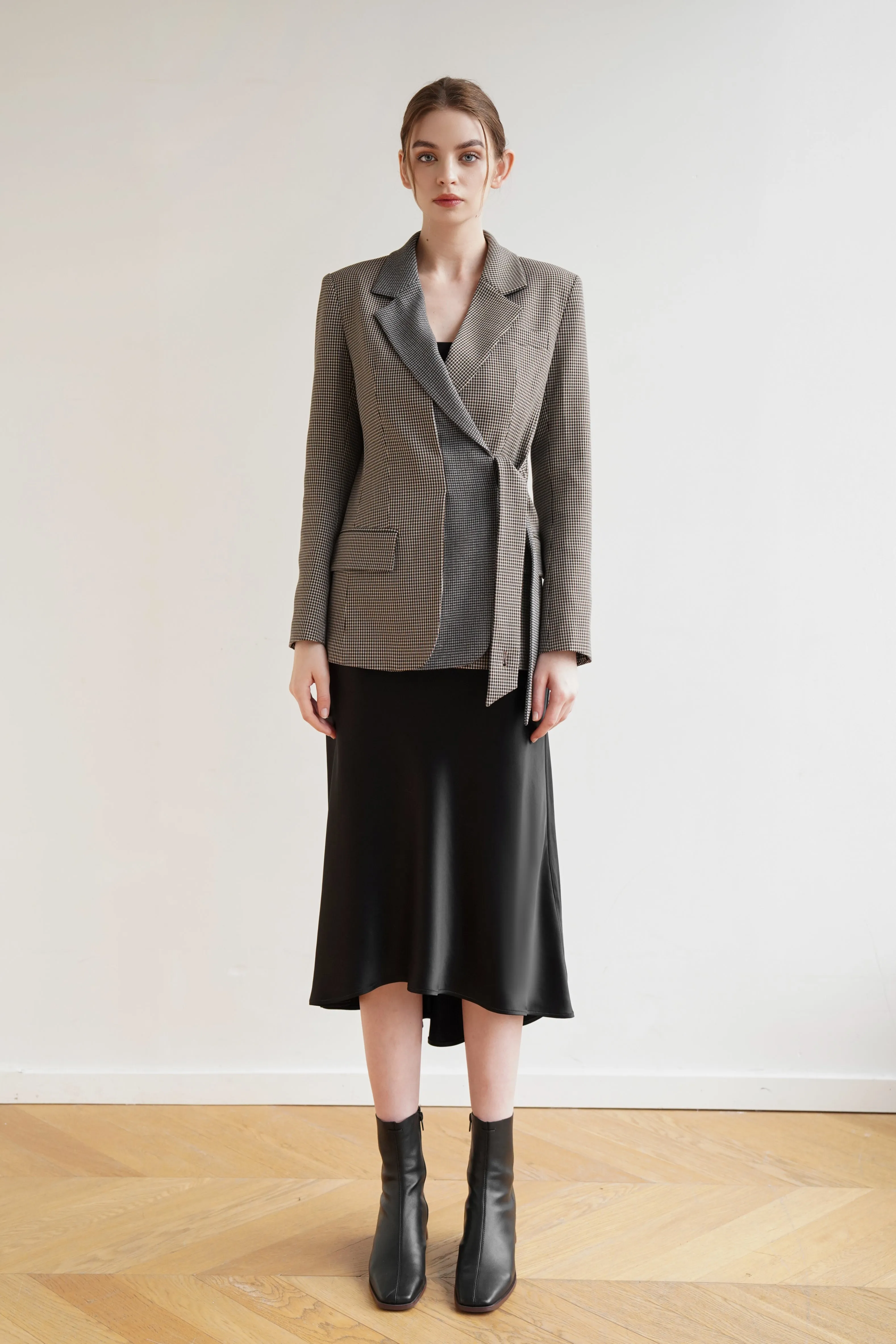 Victoria Houndstooth Blazer