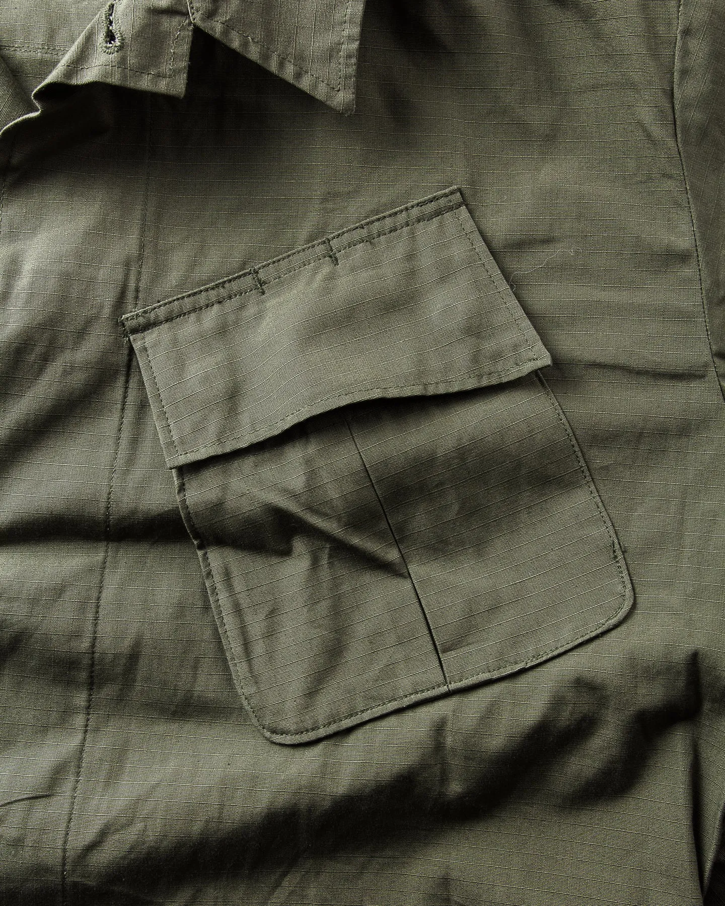 Vintage Deadstock 1969 US Army Ripstop Tropical Jacket Size: Large Long