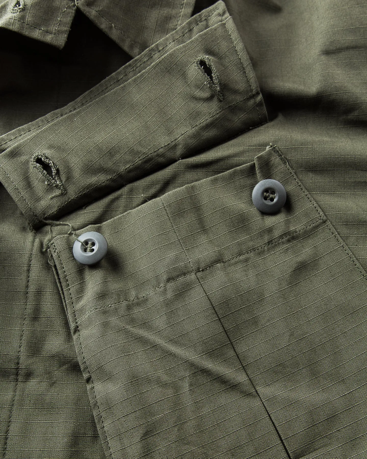 Vintage Deadstock 1969 US Army Ripstop Tropical Jacket Size: Large Long