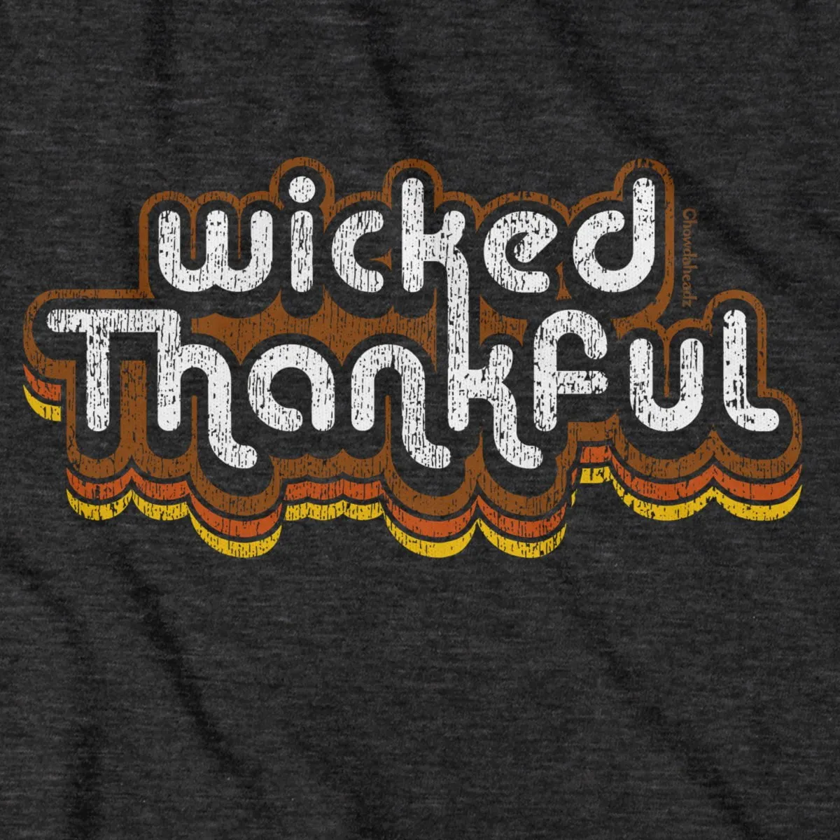 Wicked Thankful Retro Thanksgiving Hoodie