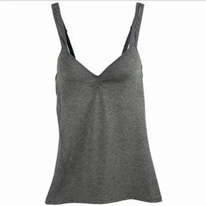 Women Strap Tops Built In Bra Bra Modal Cotton Soft Tank Cami Top