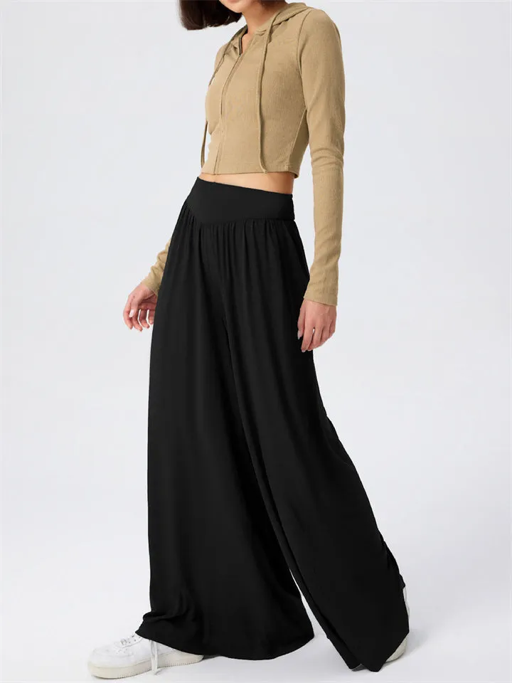 Women's Comfy High-rise Wide-legged Dancing Pants