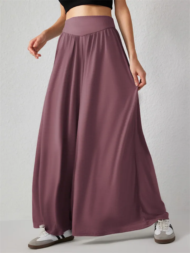 Women's Comfy High-rise Wide-legged Dancing Pants