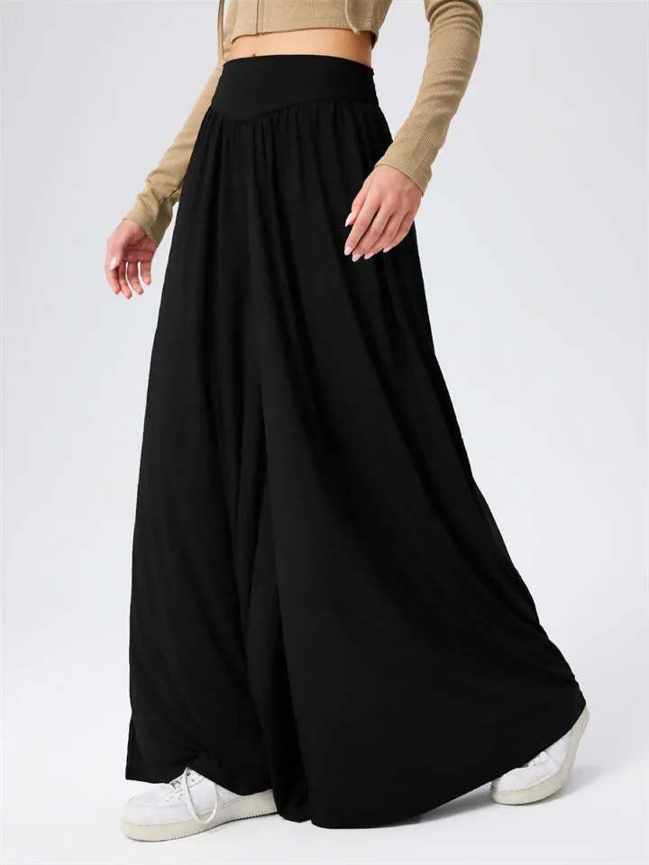 Women's Comfy High-rise Wide-legged Dancing Pants