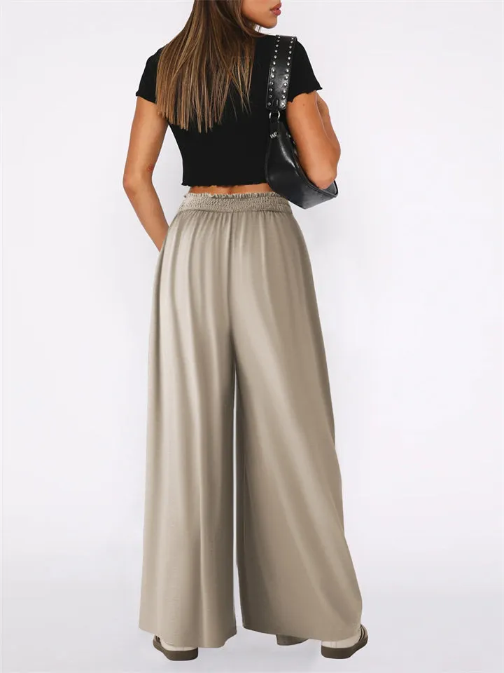 Women's Comfy High-rise Wide-legged Dancing Pants