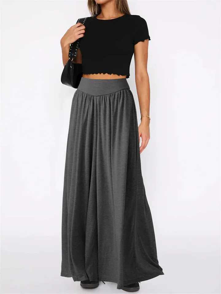 Women's Comfy High-rise Wide-legged Dancing Pants