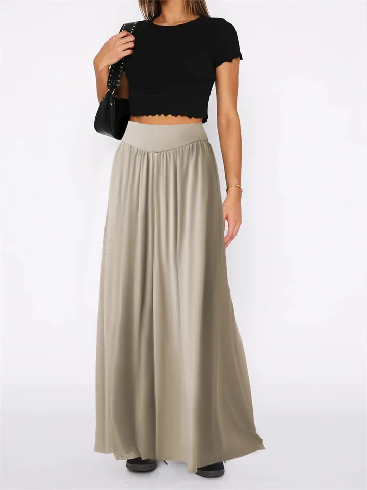 Women's Comfy High-rise Wide-legged Dancing Pants