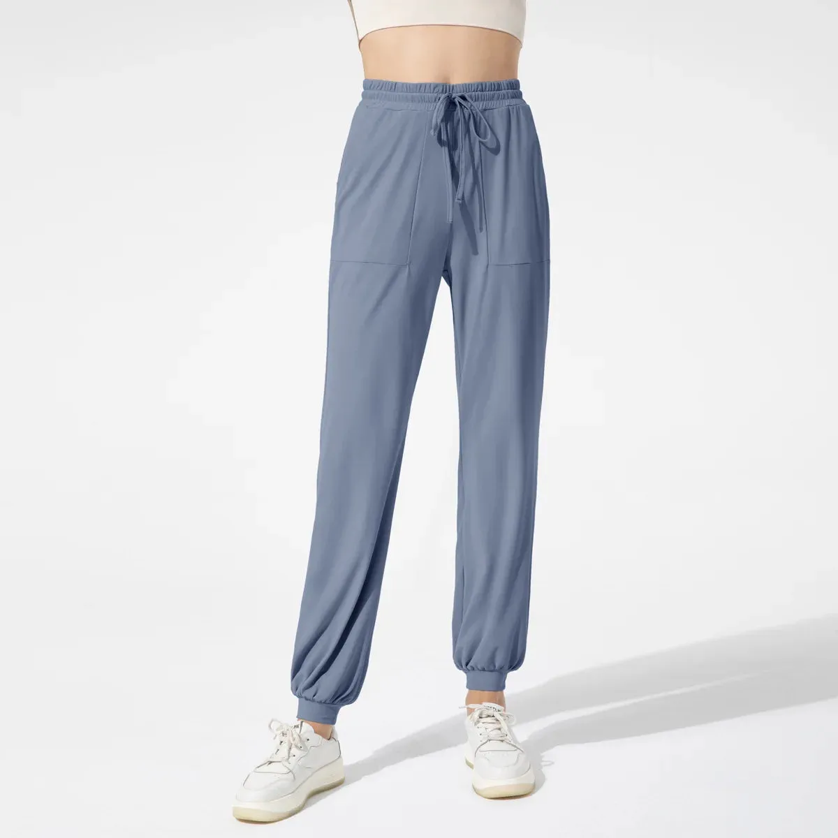 Women's Loose Fit Quick Dry Sweatpants - Gym Fitness Running Trousers