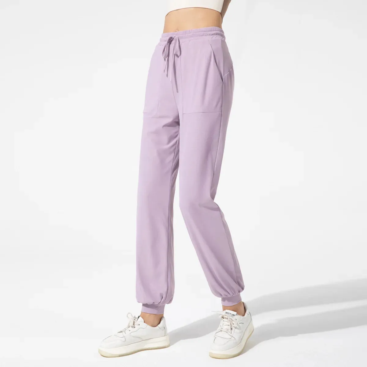 Women's Loose Fit Quick Dry Sweatpants - Gym Fitness Running Trousers