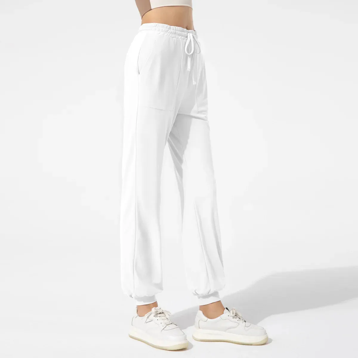 Women's Loose Fit Quick Dry Sweatpants - Gym Fitness Running Trousers