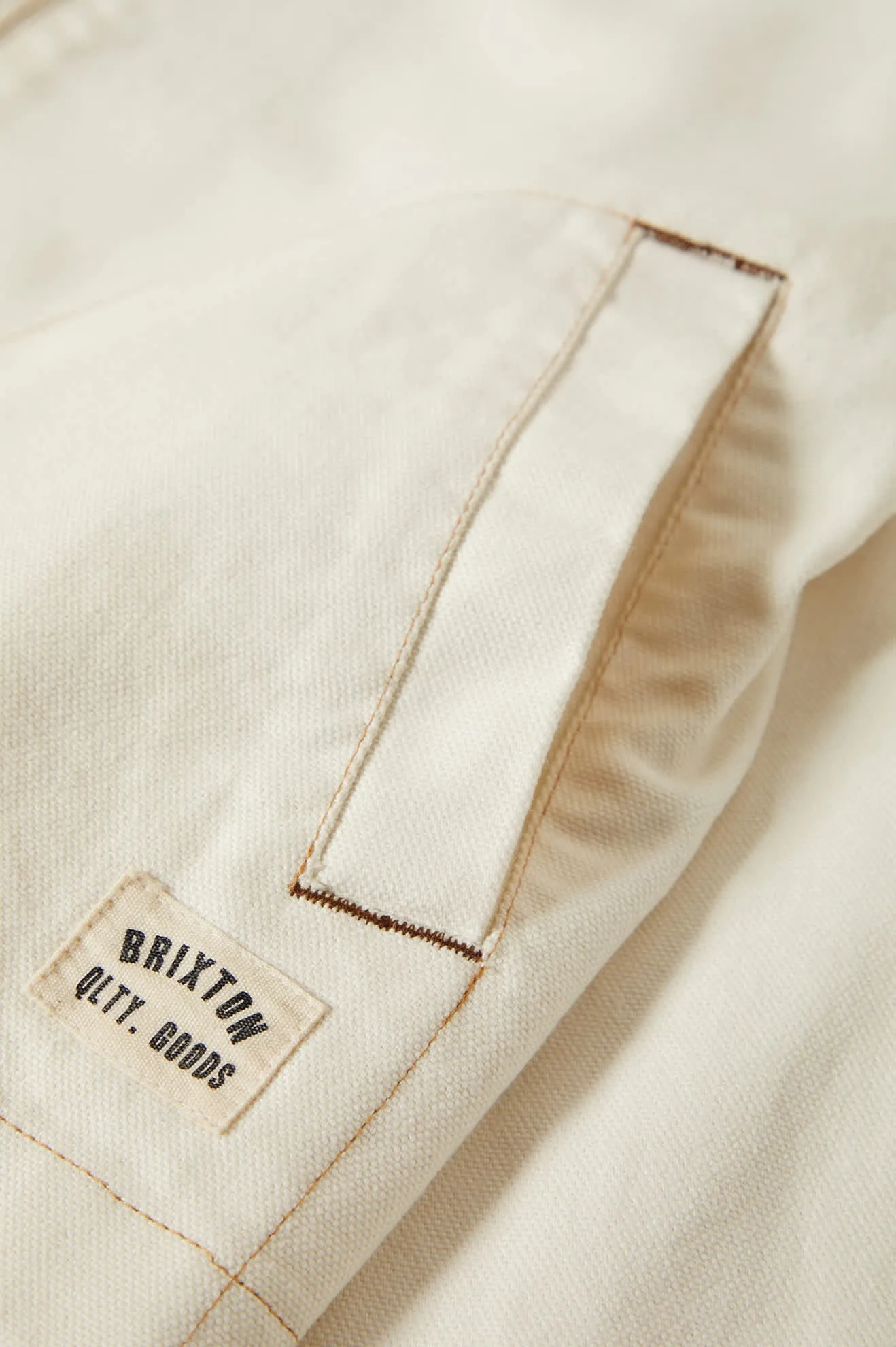 Womens Mechanics Garage Zip Jacket | Egret White