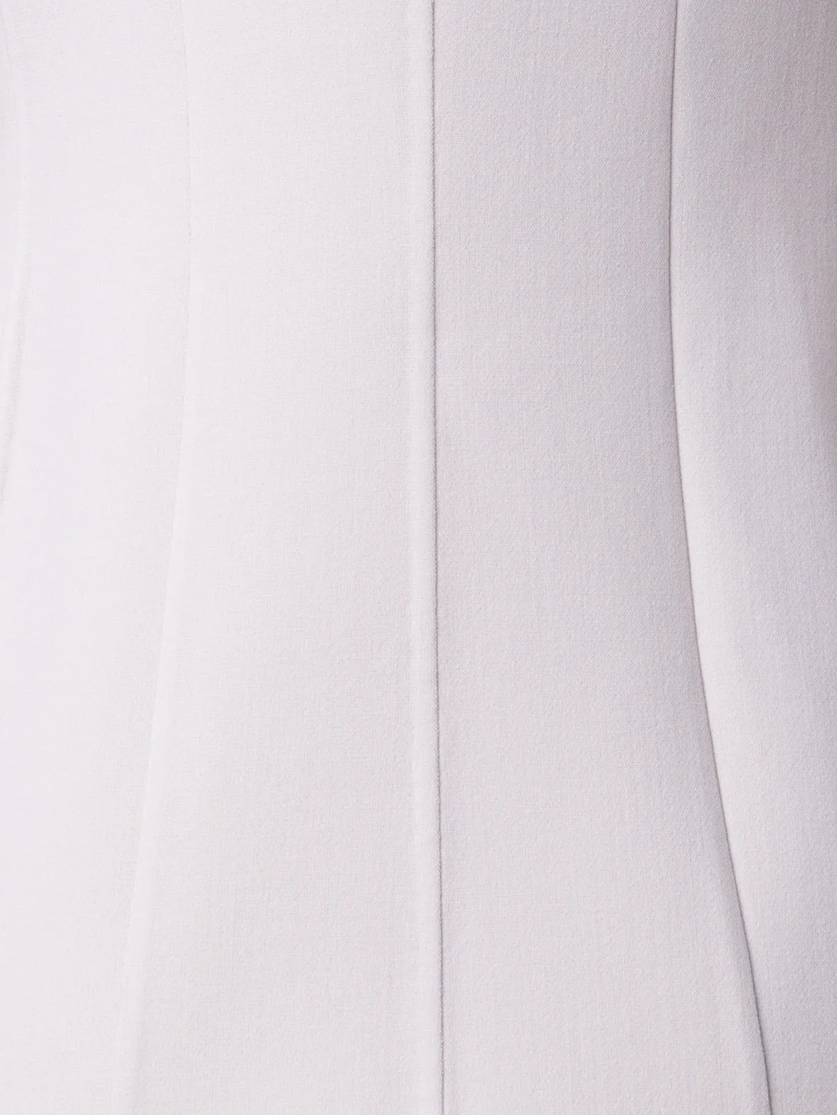 Wool Stretch Double-Face Long Jacket